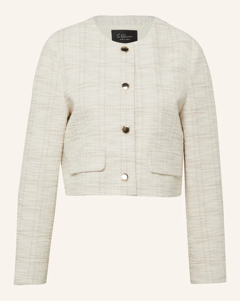 S.Oliver Indoor-Jacke beige Creme
