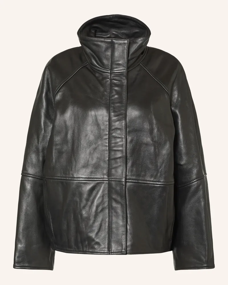 Soeur Lederjacke Gamma schwarz Schwarz