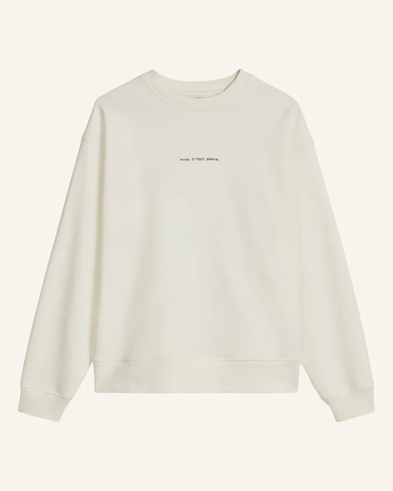 Marc O'Polo Sweatshirt weiss Ecru