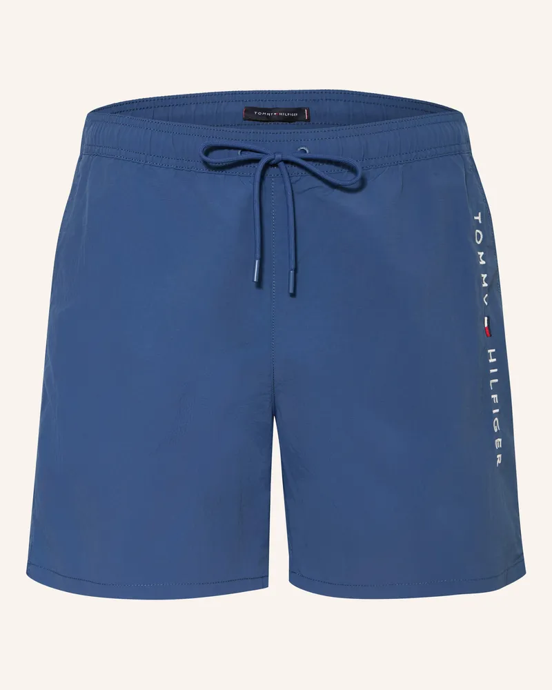 Tommy Hilfiger Badeshorts blau Blaugrau