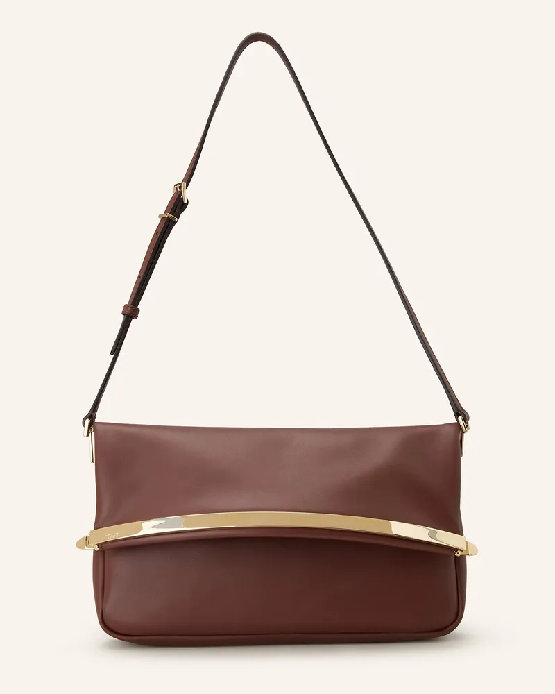 TOD'S Clutch braun Braun