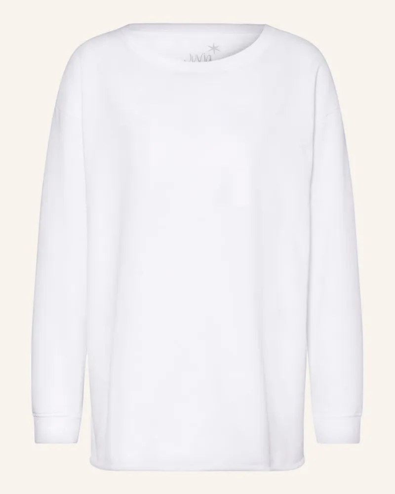 Juvia Oversized-Sweatshirt SINA Weiss