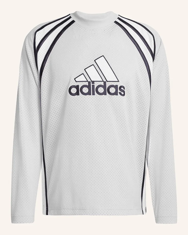 adidas Pullover WARM-UP Grau