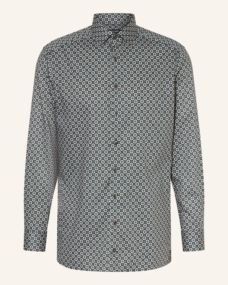 Olymp Hemd Luxor modern fit Dunkelgrün