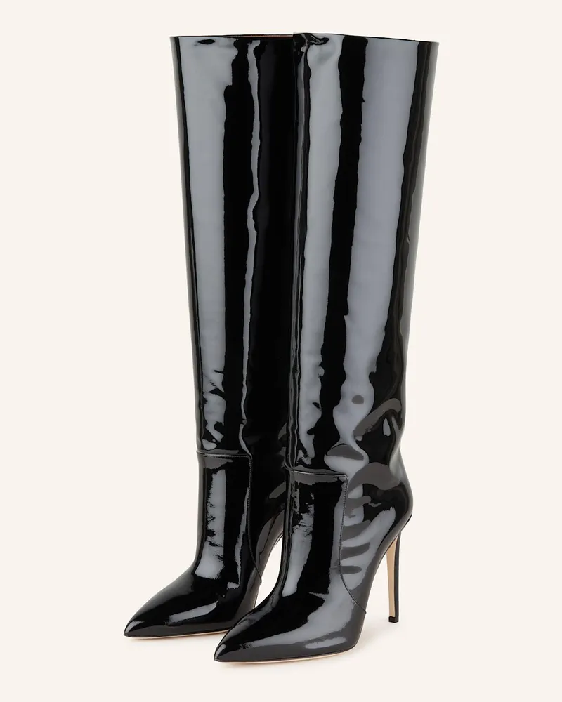 Paris Texas Lackstiefel - SCHWARZ Schwarz