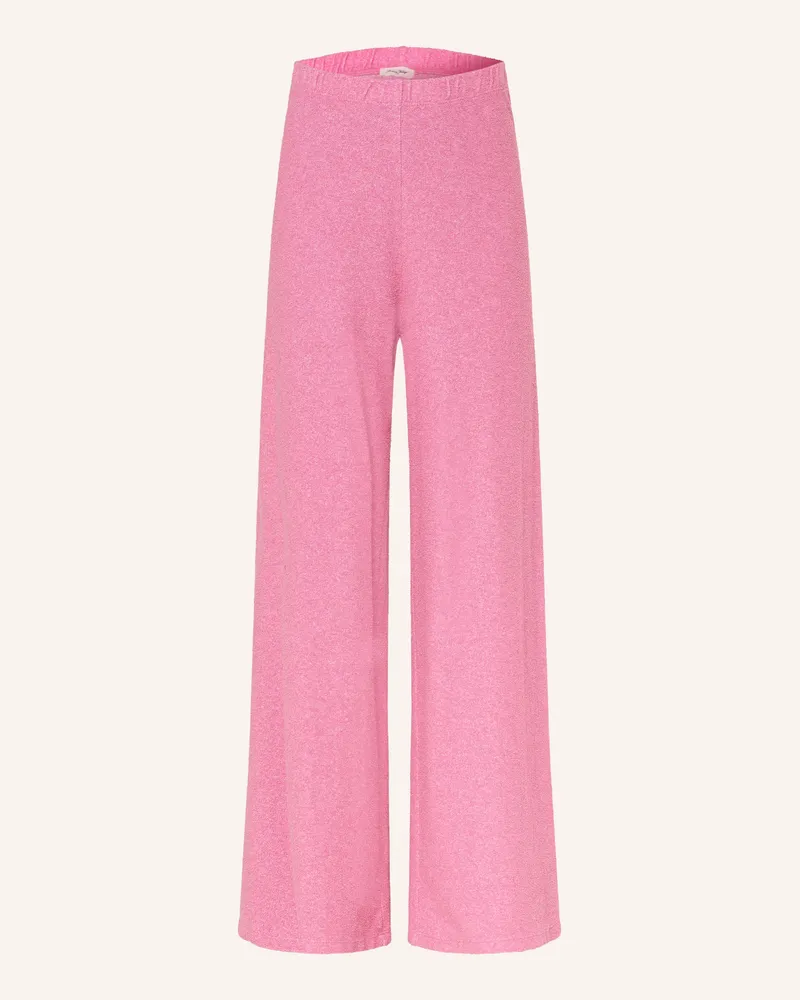 American Vintage Frotteehose Cluway pink Pink