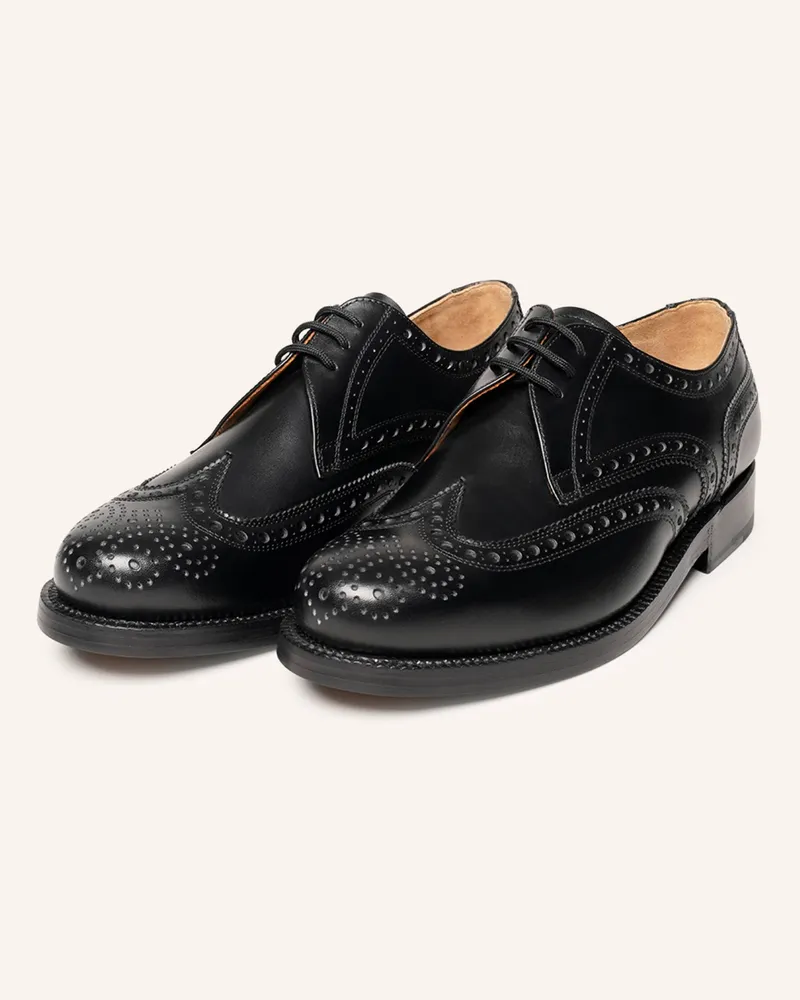 Heinrich Dinkelacker Schnürer JANOSH K FULL-BROGUE BC Schwarz