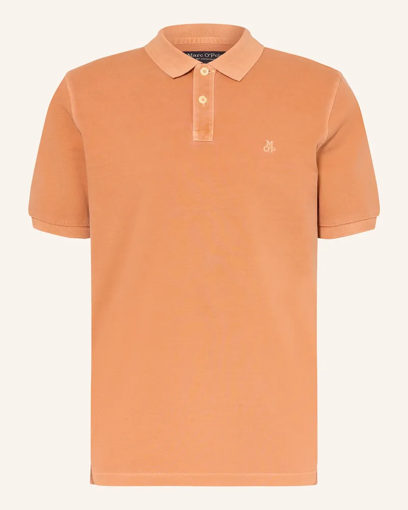 Marc O'Polo Piqué-Poloshirt orange Orange