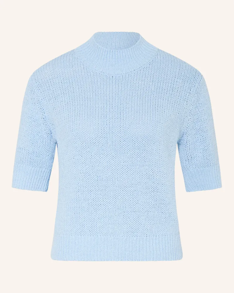 someday. Strickshirt Tavery Detail blau Hellblau