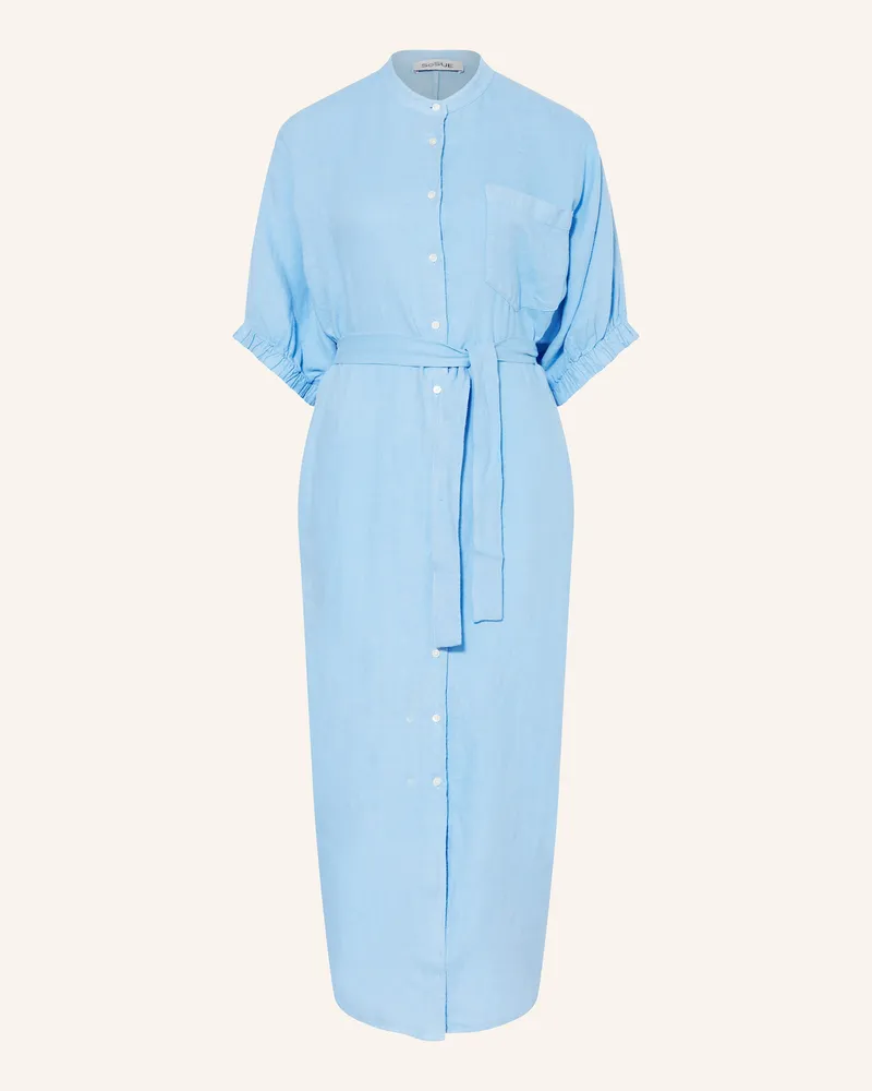 SoSUE Leinenkleid Hellblau