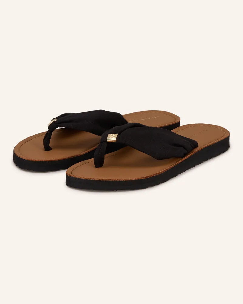 Tommy Hilfiger Zehentrenner Schwarz