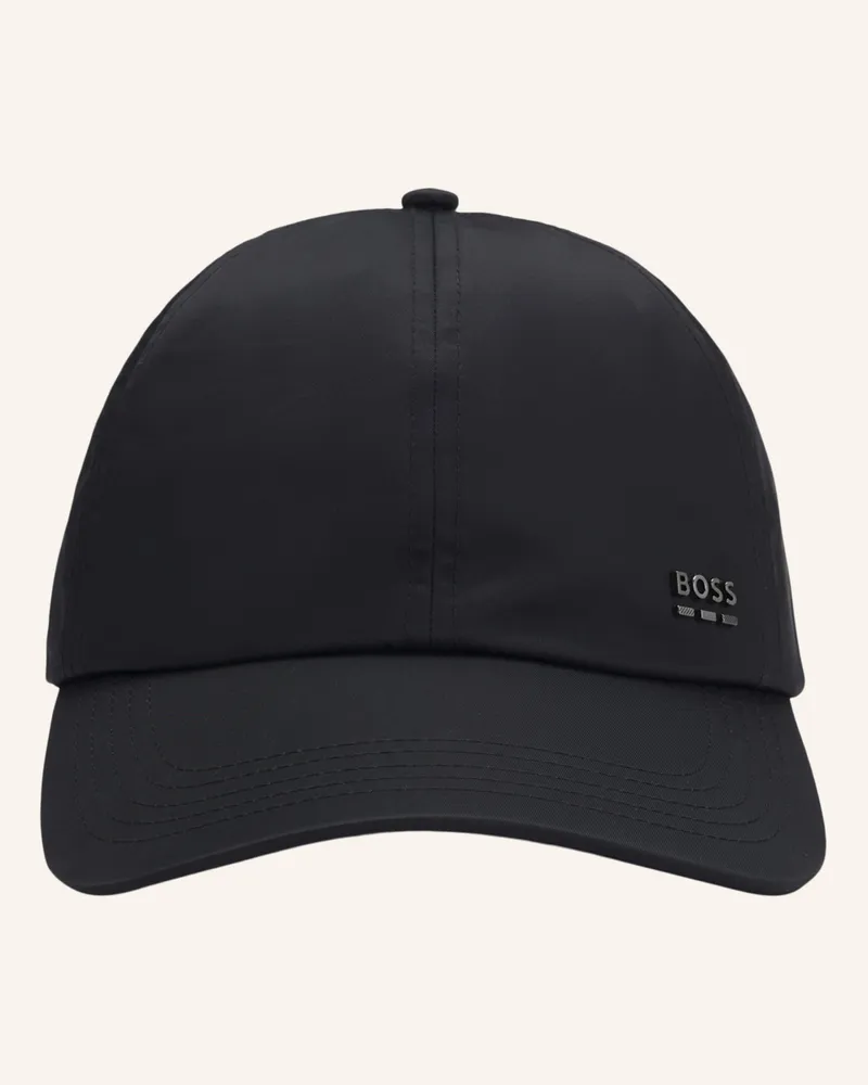 HUGO BOSS Gewebte Cap Zed-Boss-Me-N schwarz Schwarz