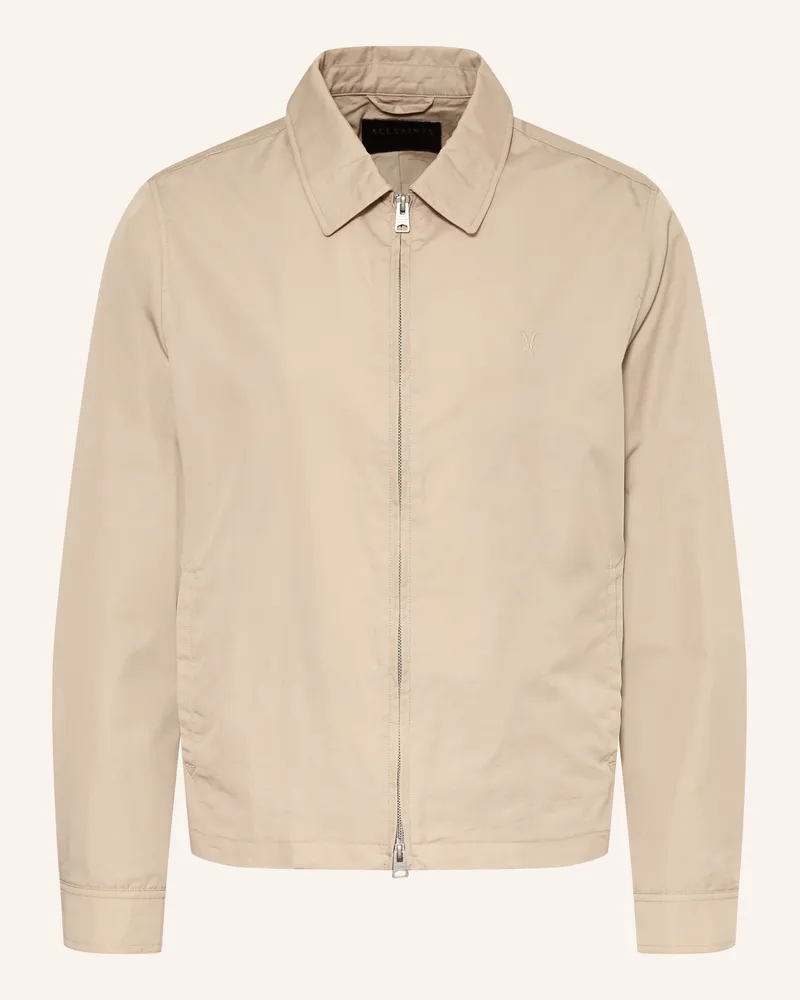 AllSaints Jacke Trey braun Beige
