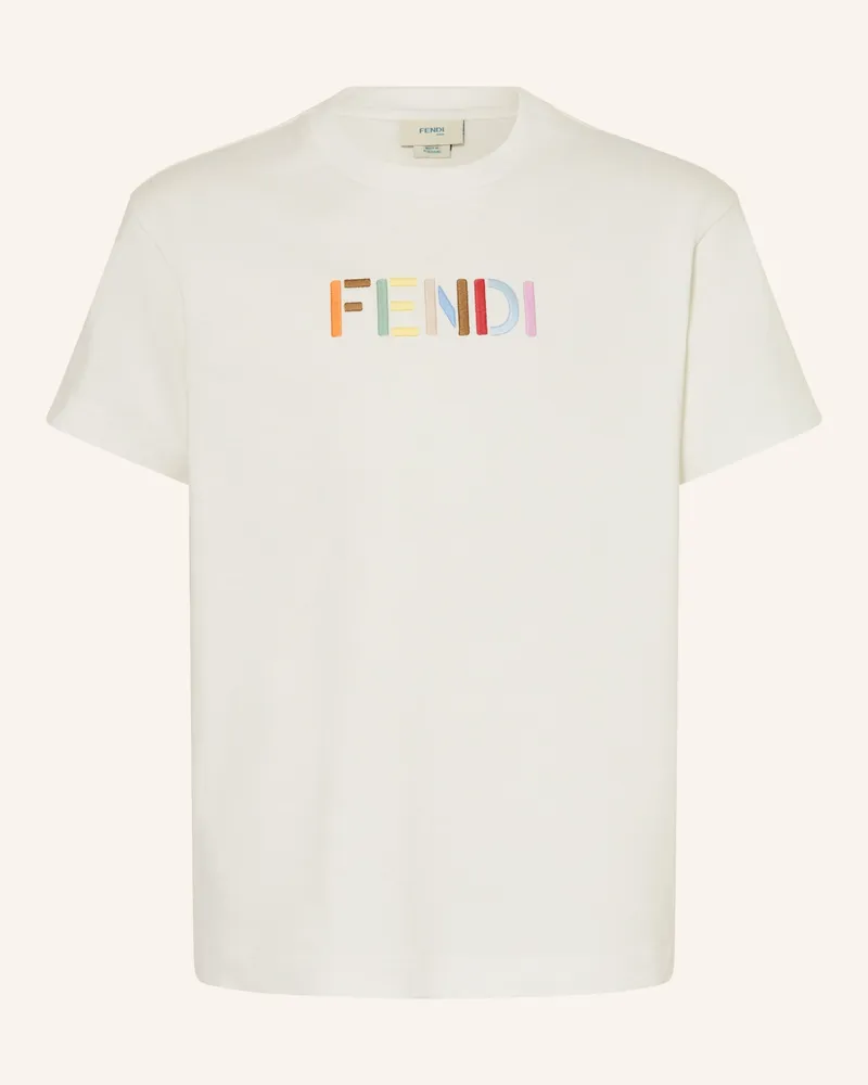 Fendi T-Shirt weiss Weiss