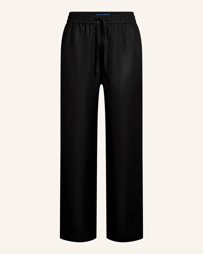 Karl Lagerfeld Hose schwarz Schwarz
