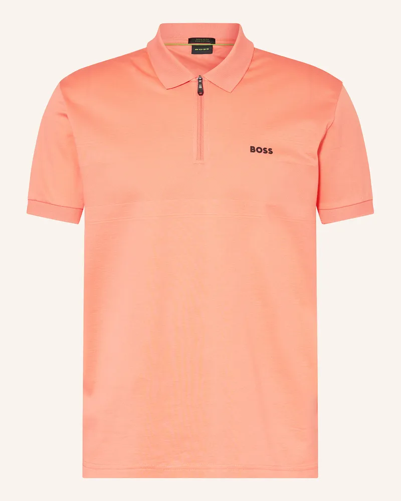 HUGO BOSS Funktions-Poloshirt PHILIX PIMA Hellrot