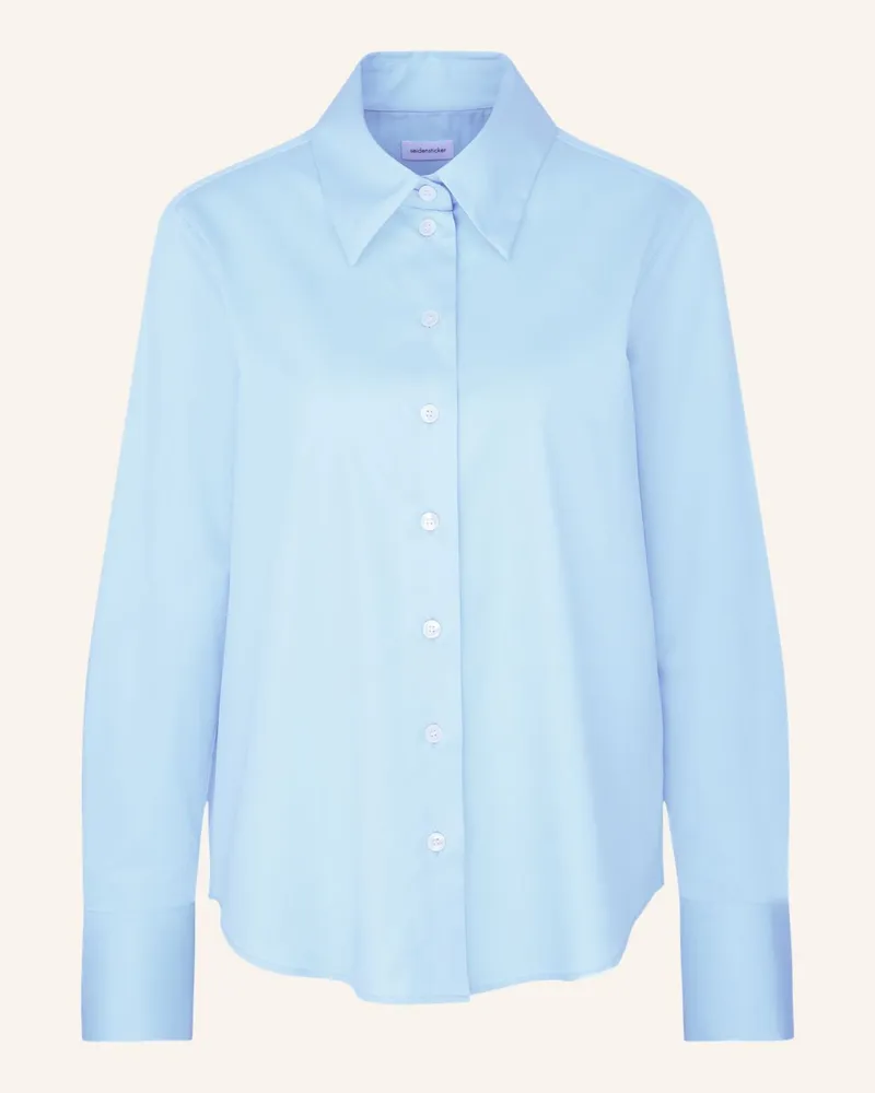 Seidensticker Hemdbluse Blau