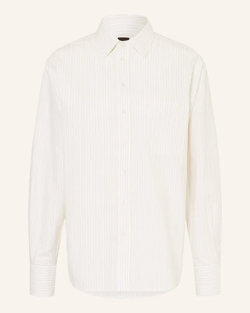 HUGO BOSS Hemdbluse Saturday beige Weiss