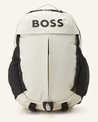 HUGO BOSS Rucksack STORMY mit Laptop-Fach Weiss