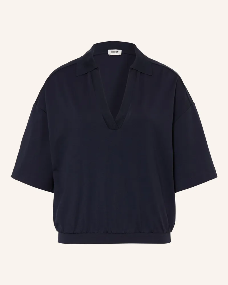 Drykorn T-Shirt Tetria blau Dunkelblau