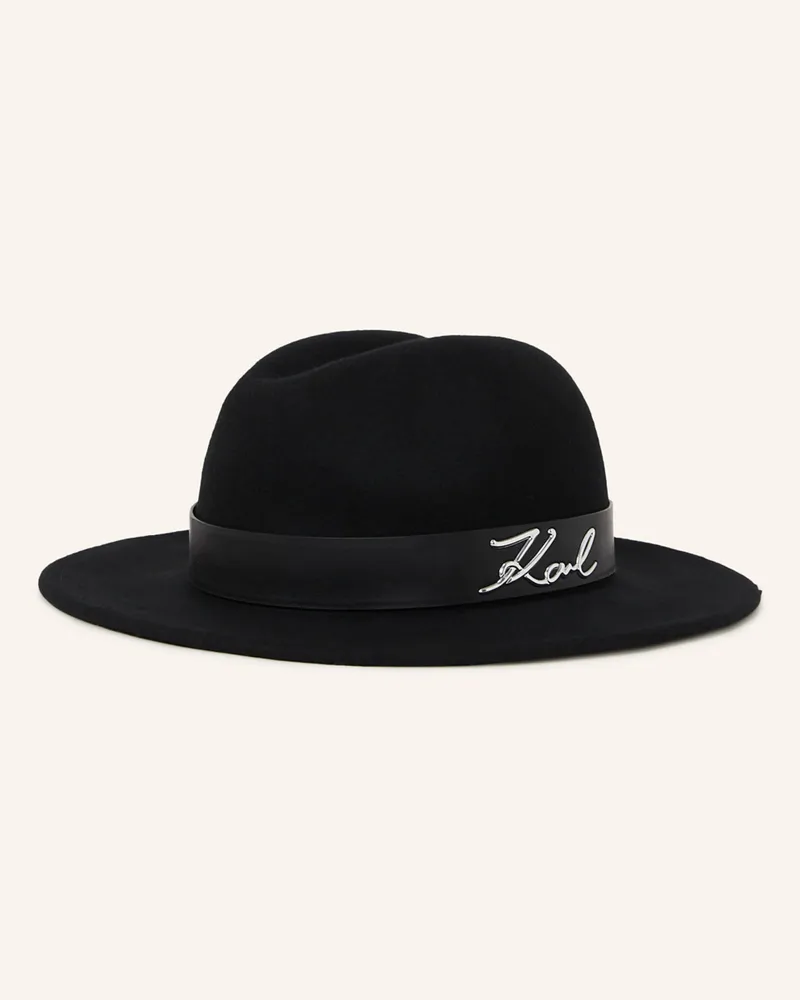 Karl Lagerfeld Hut Schwarz