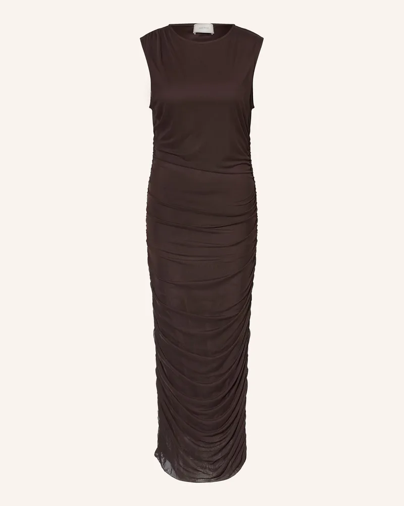Neo Noir Kleid CORILINA Dunkelbraun