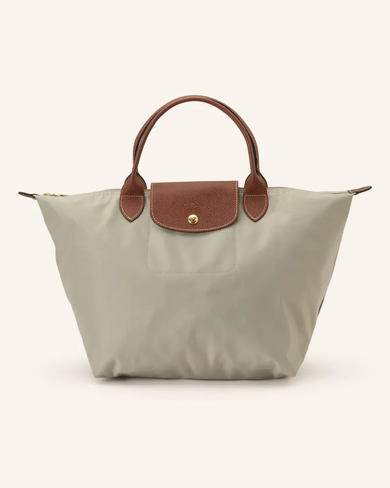 Longchamp Handtasche Le Pliage M grau Hellgrau