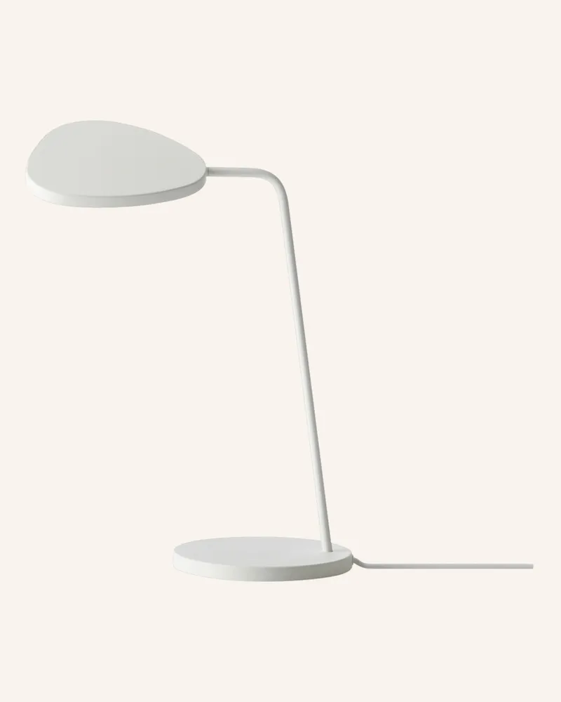 Muuto Tischleuchte Leaf Small weiss Weiss
