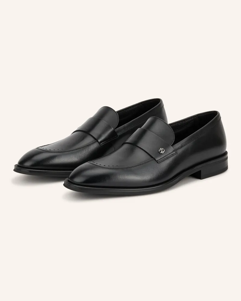 HUGO BOSS Loafer Derrek schwarz Schwarz