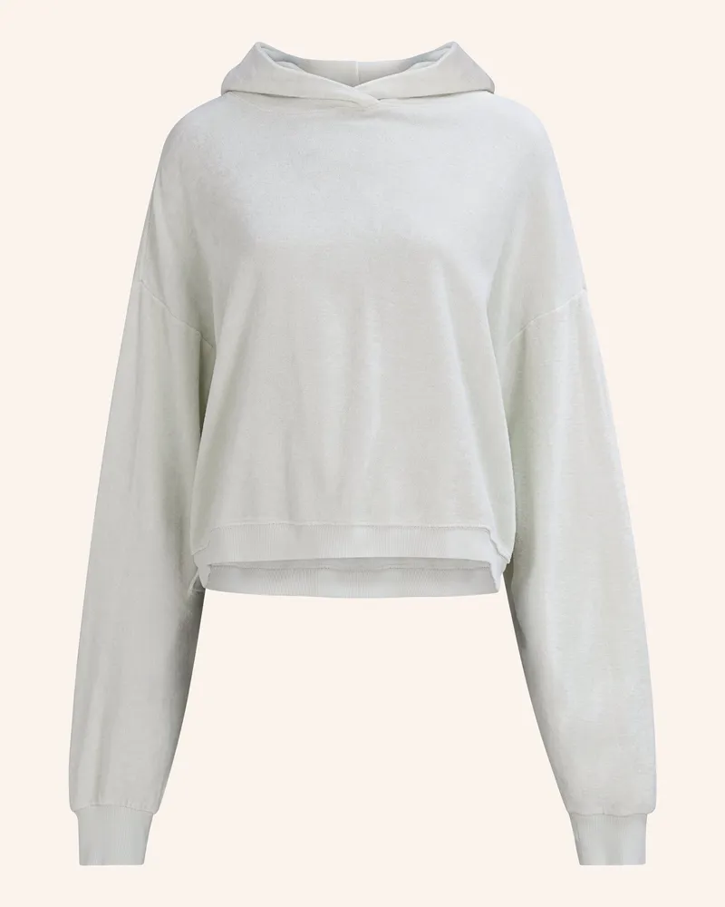 True Religion Frottee-Hoodie Hellgrün