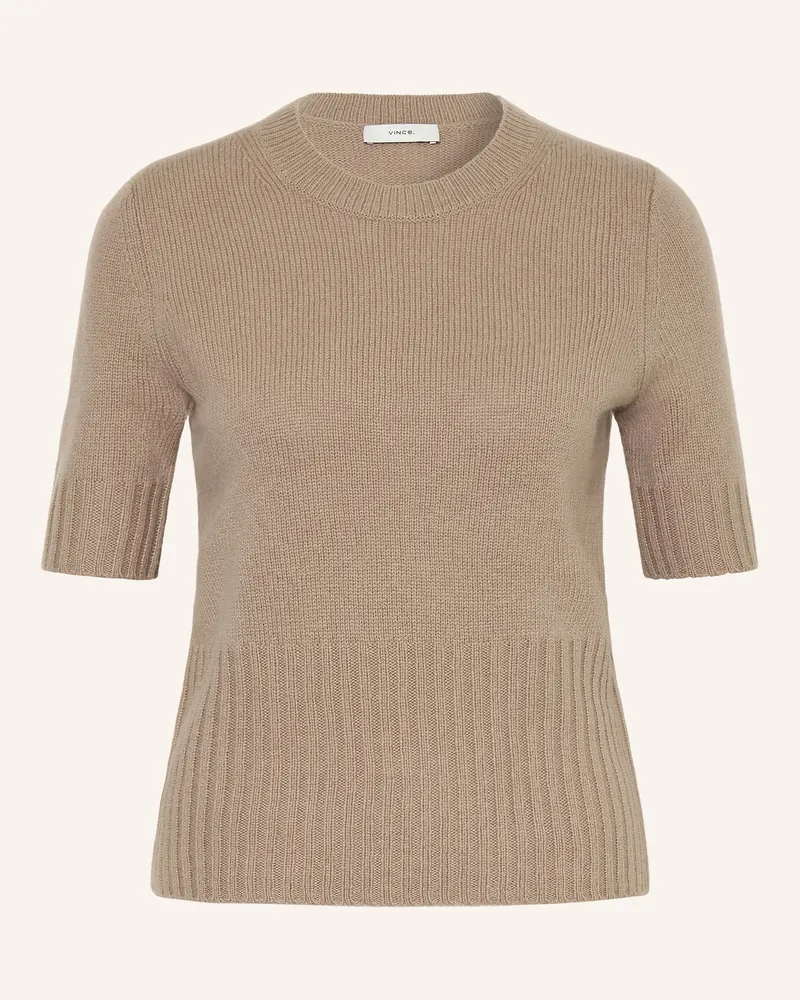 Vince Strickshirt Mit Cashmere beige Hellbraun