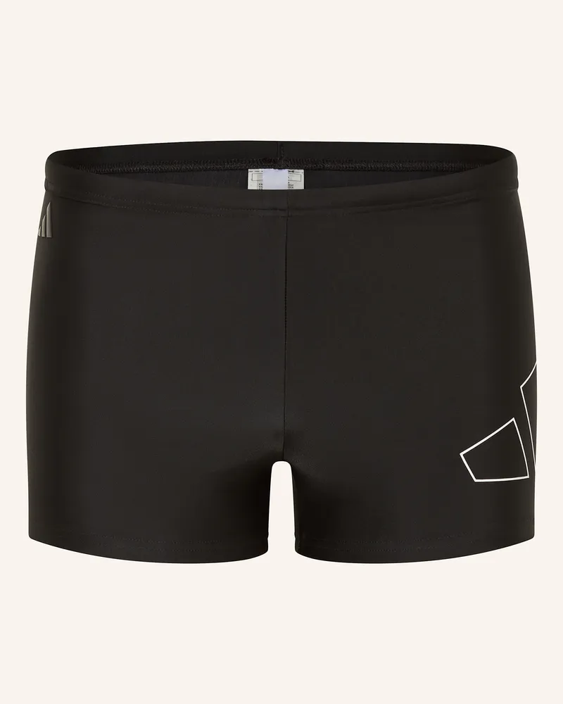 adidas Badehose BIG BARS Schwarz
