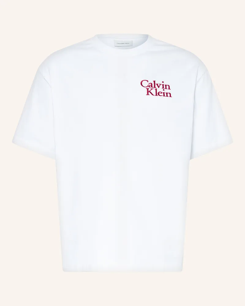Calvin Klein T-Shirt weiss Weiss