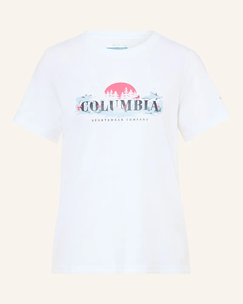 Columbia Sportswear Company T-Shirt Rolling Bend™ weiss Weiss