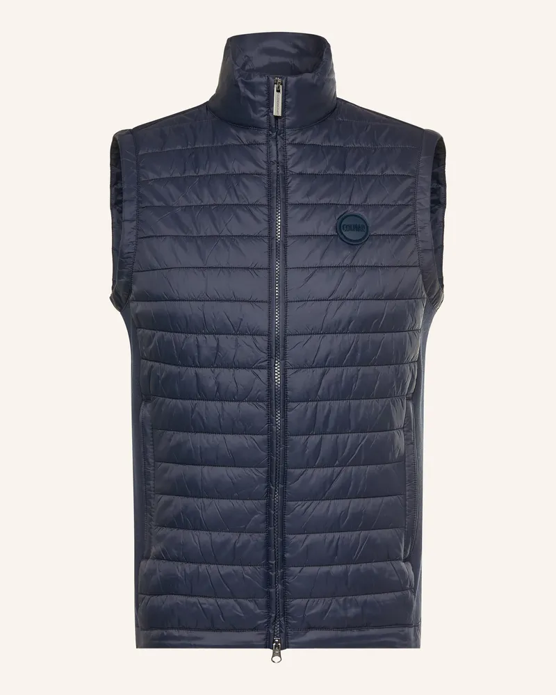 Colmar Steppweste Im Materialmix blau Dunkelblau