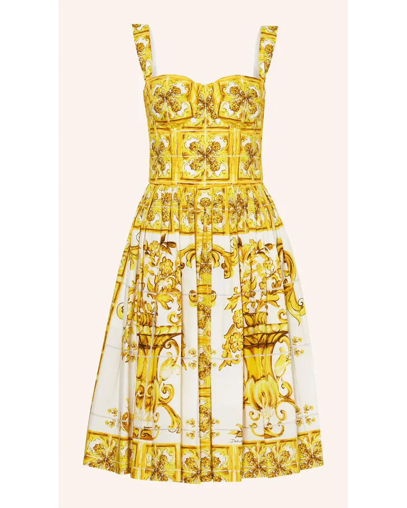 Dolce & Gabbana Kleid Gelb