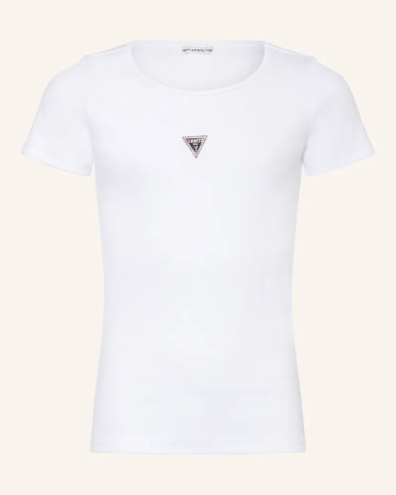 Guess T-Shirt Weiss