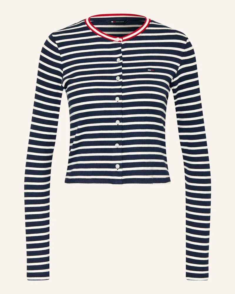 Tommy Hilfiger Jerseyjacke blau Dunkelblau