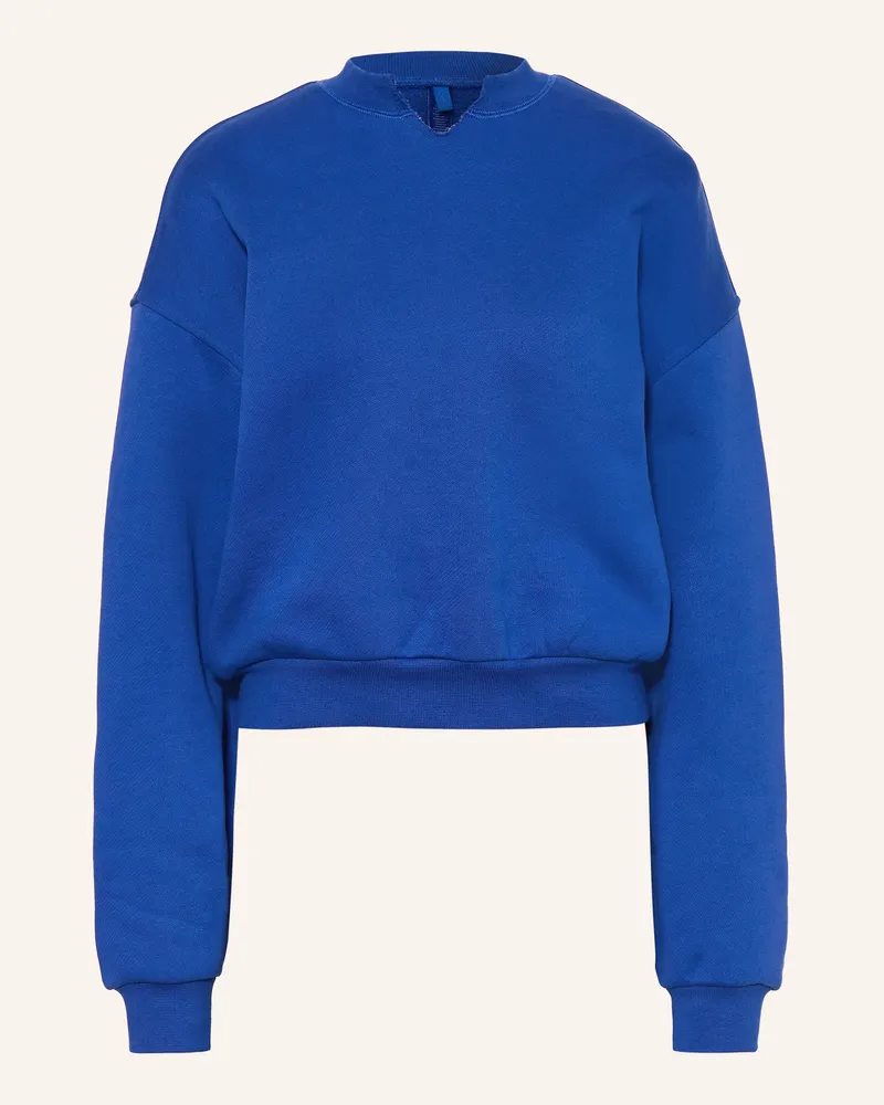 SKIMS Lounge-Sweatshirt HEAVYWEIGHT FLEECE Cobalt