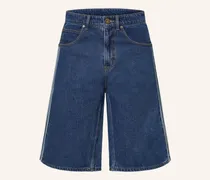 Jeansshorts Firebird Adicolor Mit Galonstreifen blau