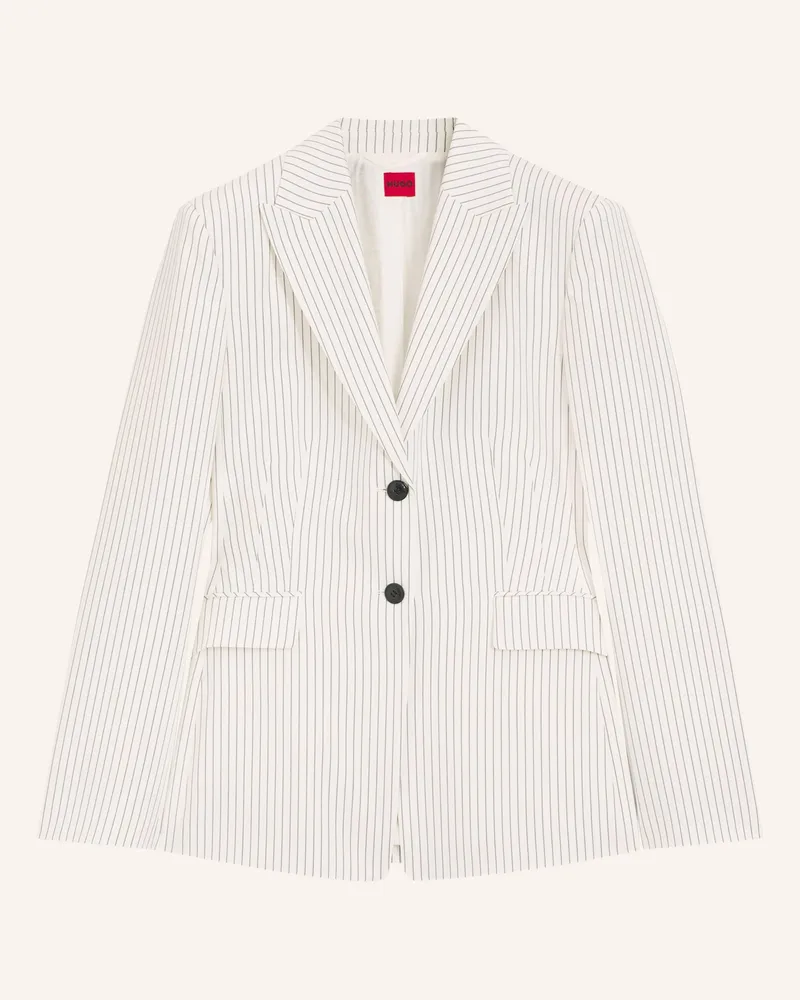 HUGO BOSS Blazer Asmalla schwarz Weiss