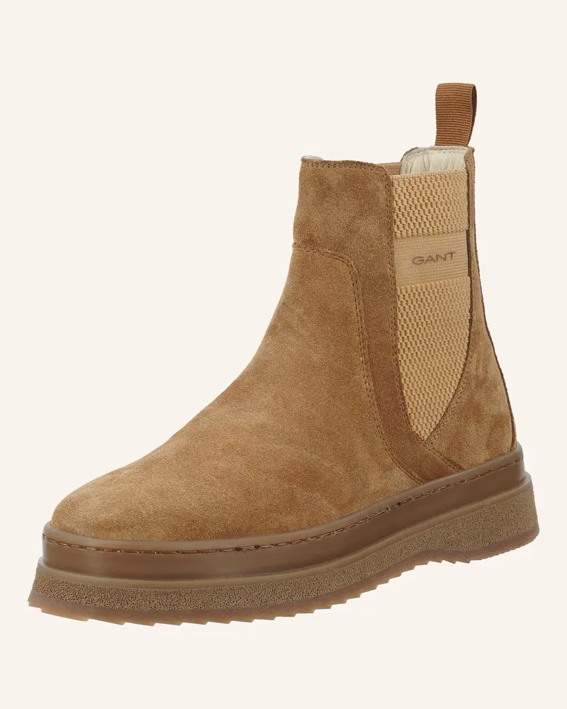 Gant Chelsea-Boots Sistown beige Cognac