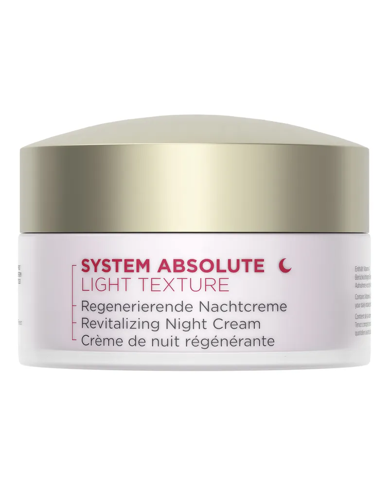 Annemarie Börlind System Absolute Regenerierende Nachtcreme light Texture 50 ml 