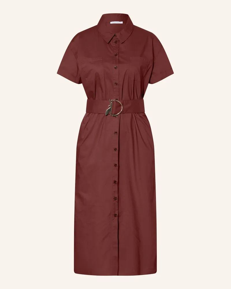 Patrizia Pepe Hemdblusenkleid braun Braun