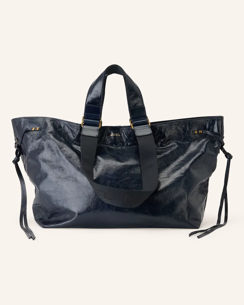 Isabel Marant Shopper Wardy blau Schwarz