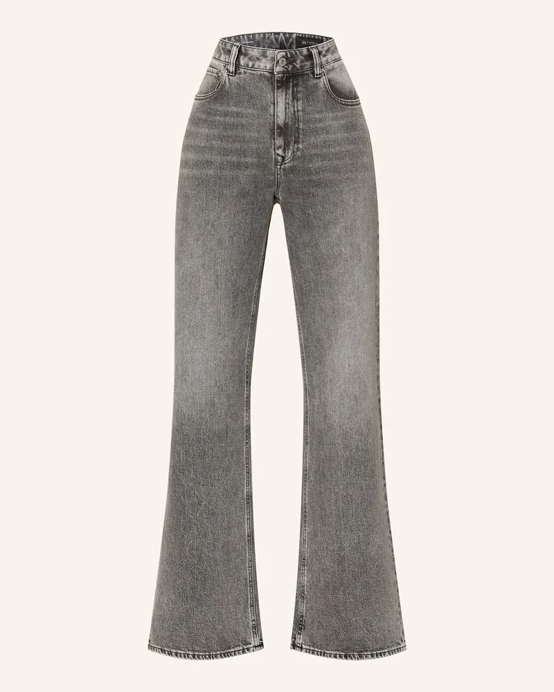 Adriano Goldschmied Flared Jeans Padua schwarz Roqe