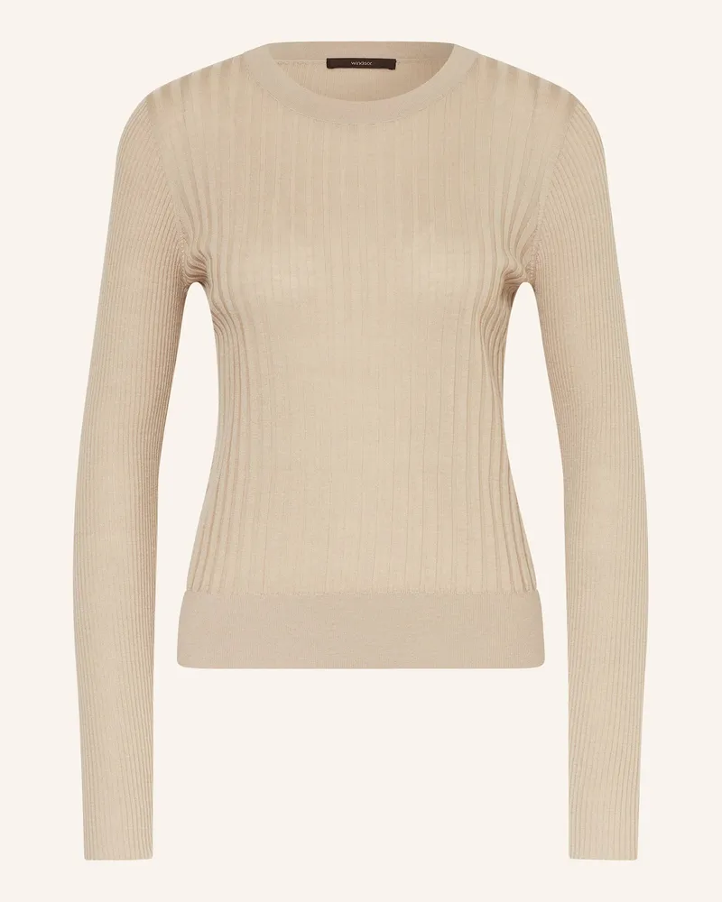 windsor. Pullover Camel