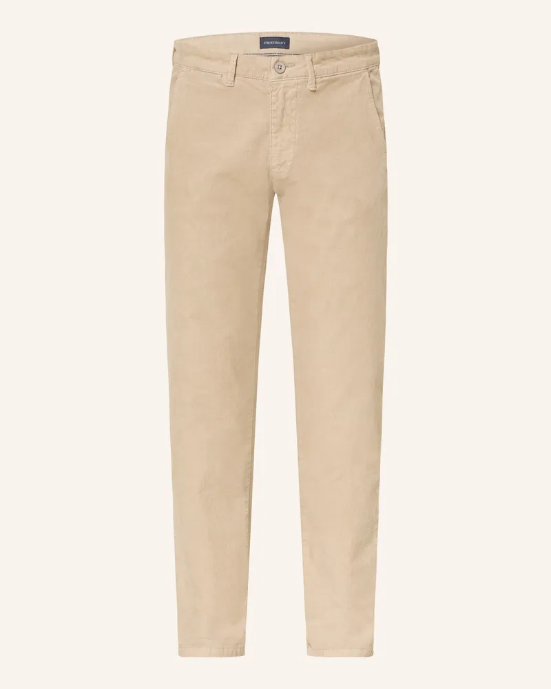 Strokesman's Cordchino Slim Fit beige Beige