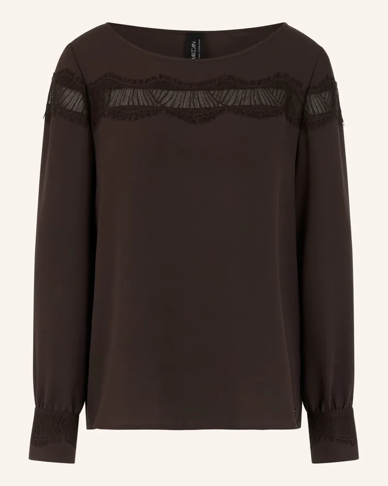 Marc Cain Bluse braun Dunkelbraun