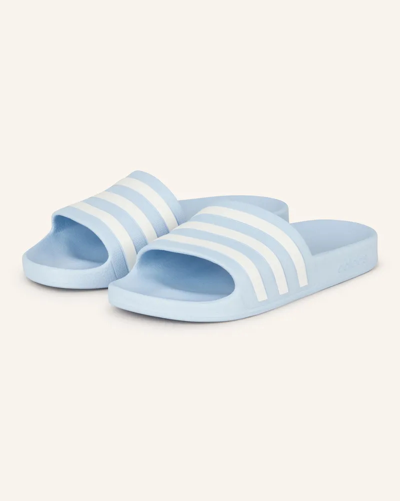 adidas Pantoletten Adilette Aqua blau Hellblau